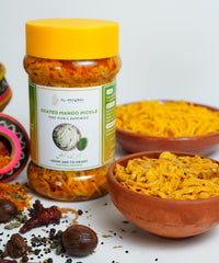 Grated Mango Pickle (آم کدوکش اچار)