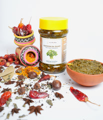 Sarson Da Saag Pickle سرسوں دا ساگ