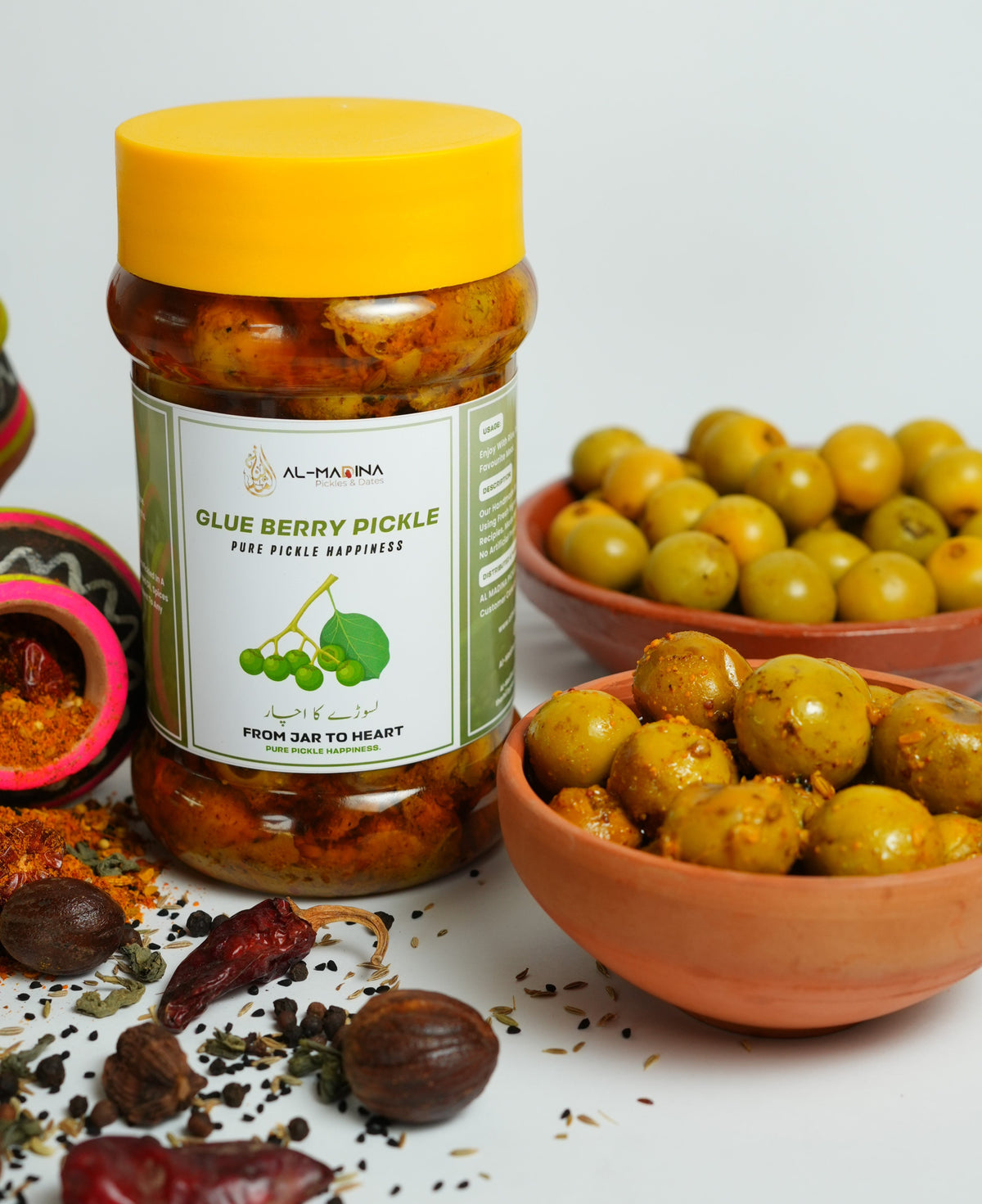 Glue Berry Pickle  (لسوڑا اچار)