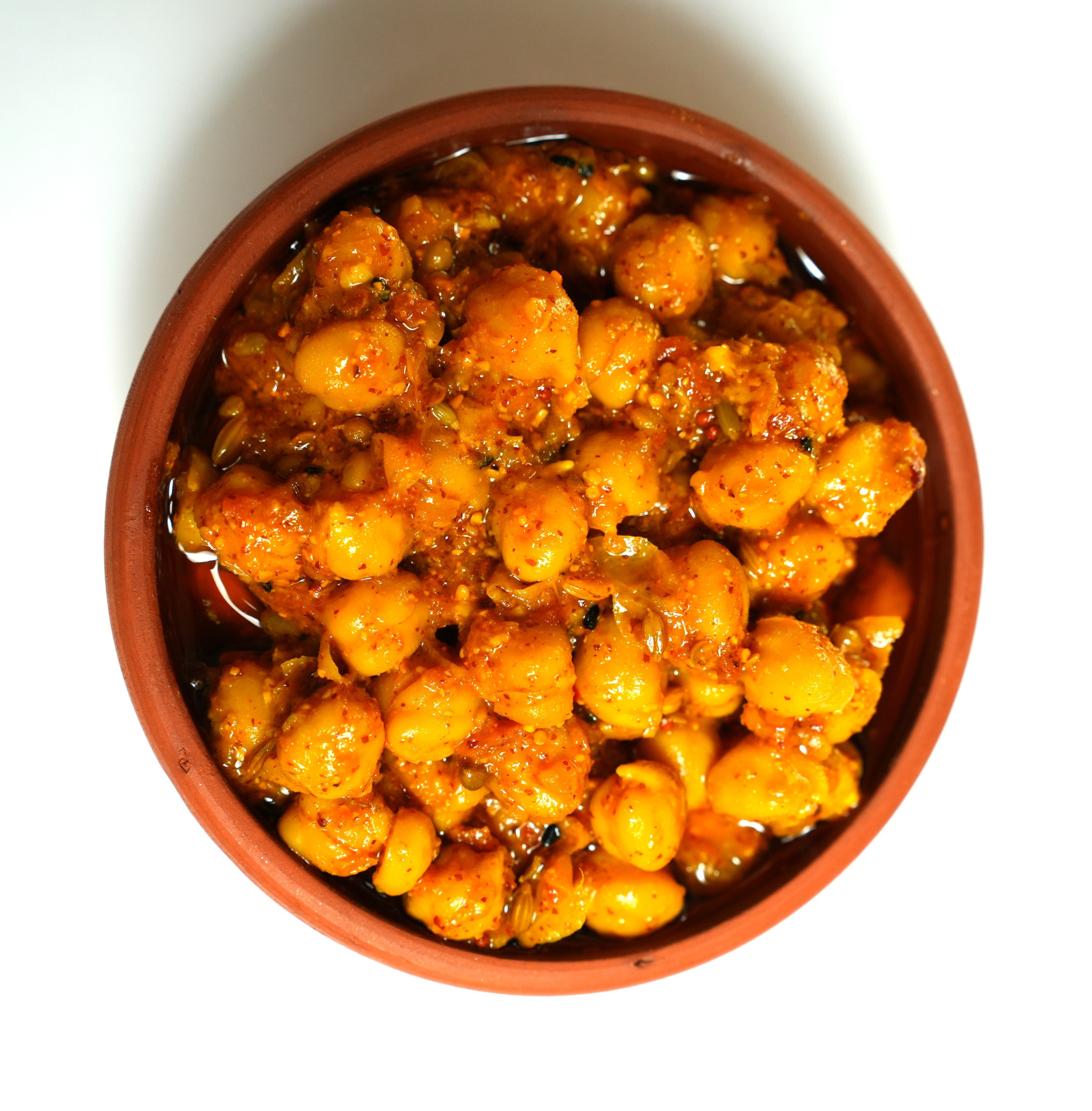 Garbanzo Beans Pickle  (چنے کا اچار)