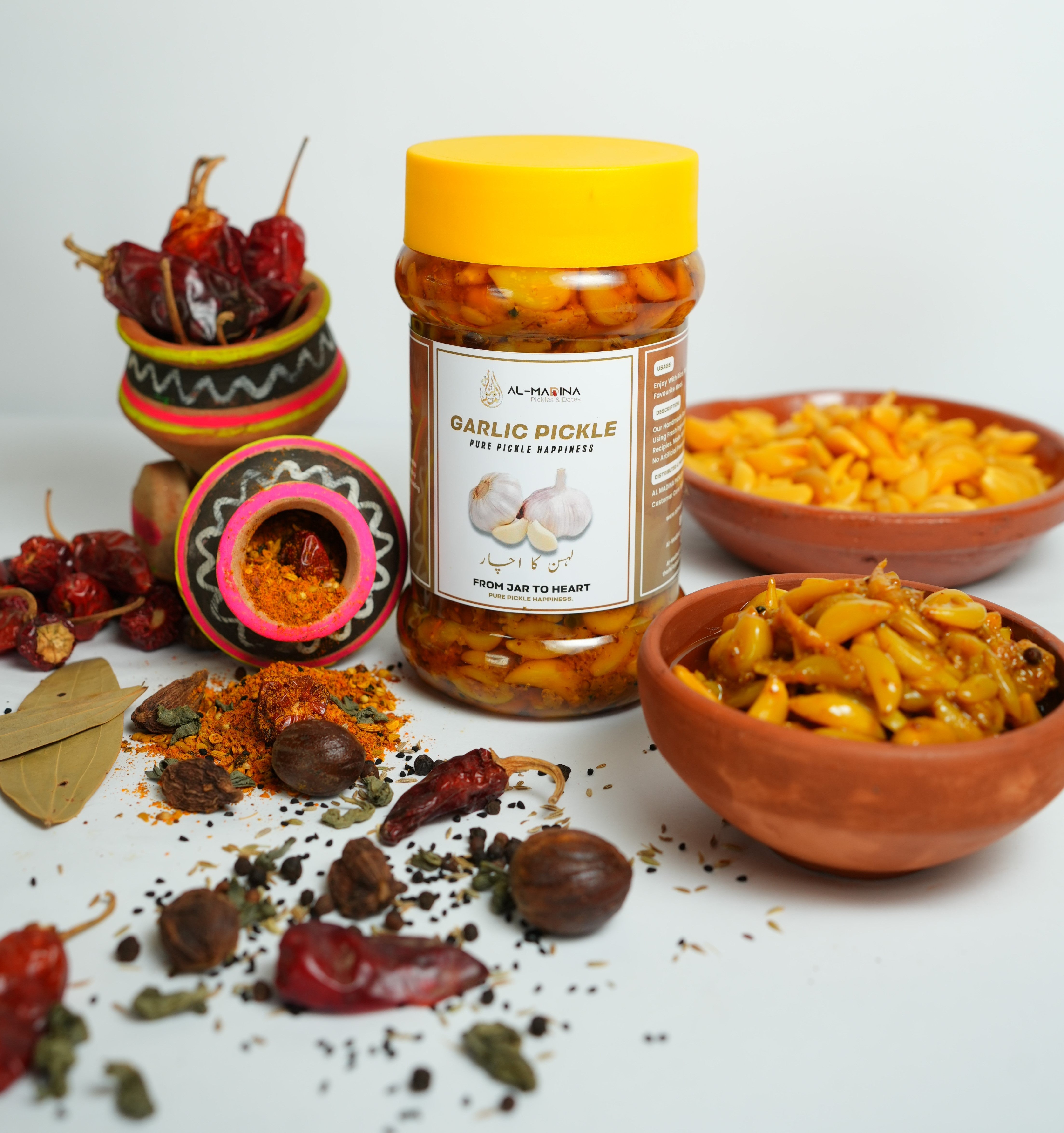 Garlic Pickle (لہسن کا اچار)