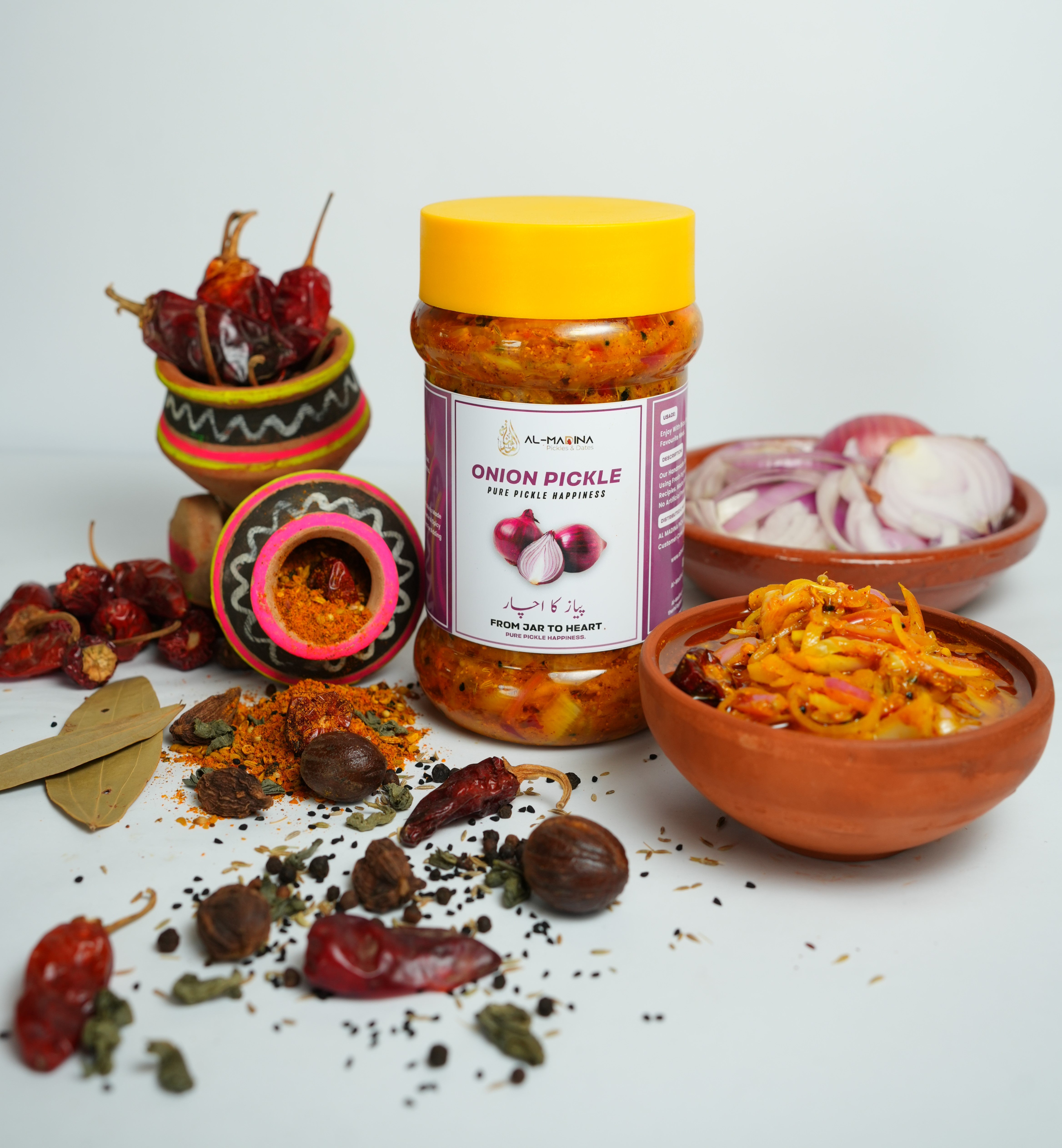 Onion Pickle  (پیاز کا اچار)