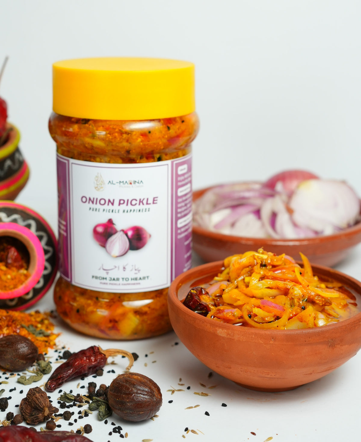 Onion Pickle  (پیاز کا اچار)