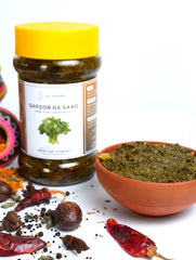 Sarson Da Saag Pickle سرسوں دا ساگ